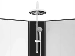 Hoekdouchecabine Met Massagefunctie - L80 X B80 X H225 Cm - Kivora-Shower & Design Discount