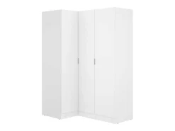 Hoekkast Met 3 Deuren - L132 Cm - Wit - Listowel-Vente-unique Best