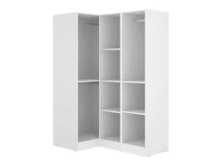 Hoekkast Met 3 Deuren - L132 Cm - Wit - Listowel-Vente-unique Best