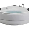 Hoekmassagebad Met Watervalsysteem Aglena - 2 Personen - 350 L - 150 X 150 X 60 Cm-Shower & Design Sale