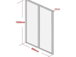 Hoekraam Werkplaats Van Gepoedercoat Aluminium - L120 X B60 X H130 Cm - Zwart - Bayview-Vente-unique Hot