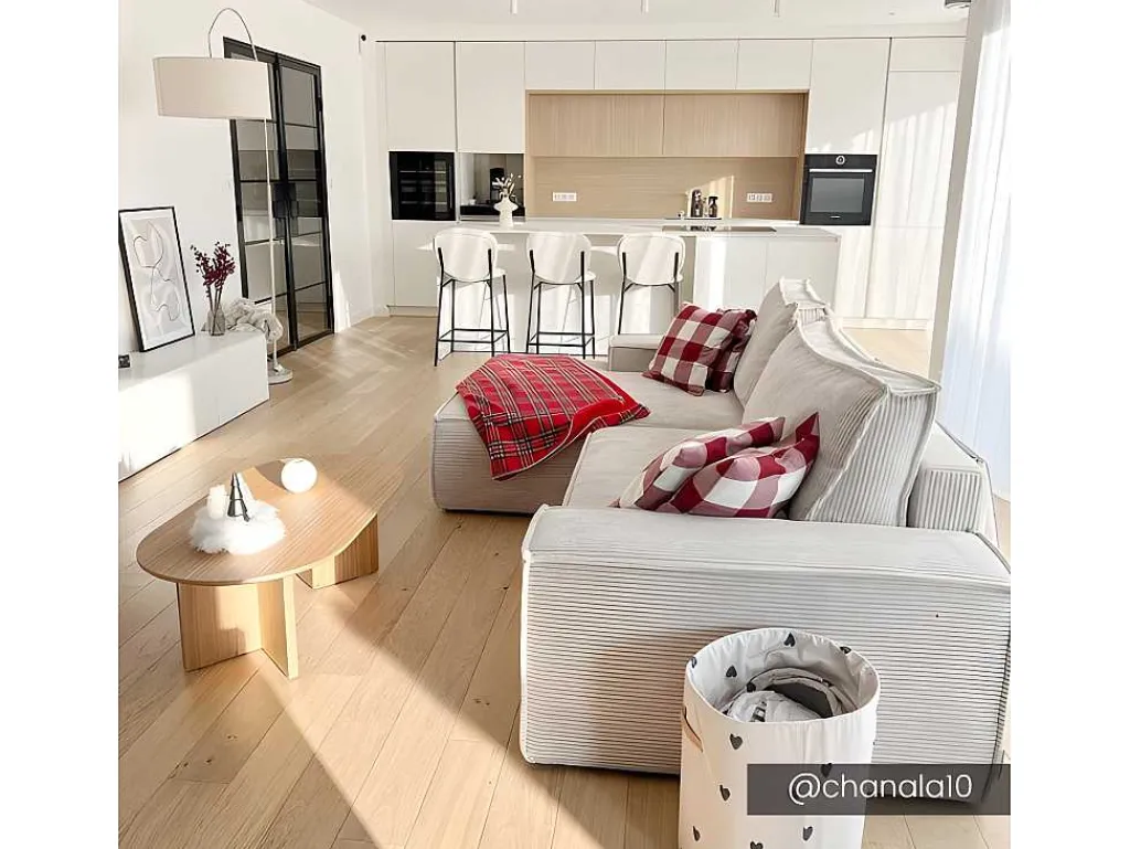 Hoekslaapbank Amelia Van Pascal Morabito - Ribfluweel - Beige - Hoek Links-Vente-unique Outlet