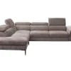 Hoekslaapbank Sepina Van - Stof - Taupe - Hoek Links-PASCAL MORABITO Discount