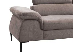 Hoekslaapbank Sepina Van - Stof - Taupe - Hoek Links-PASCAL MORABITO Discount