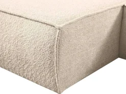 Hoekslaapbank Van Teddy Stof - Beige - Hoek Links - Amelia Van Pascal Morabito-Vente-unique New
