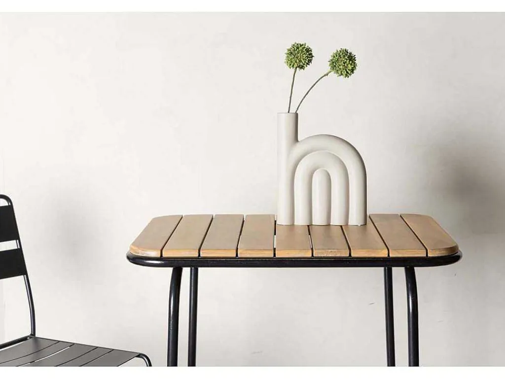 Holmbeck Cafe Tafel 88X70Cm Naturel.-Vente-unique Online