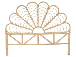 Hoofdbord 160 Cm - Rotan - Naturel - Flosia-Vente-unique Clearance