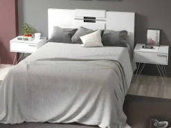 Hoofdeinde Maraba - Uitbreidbaar 140/160Cm - Wit-Vente-unique Best