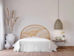 Hoofdeinde Van 160 Cm - Rotan - Naturel - Efela-Vente-unique Discount