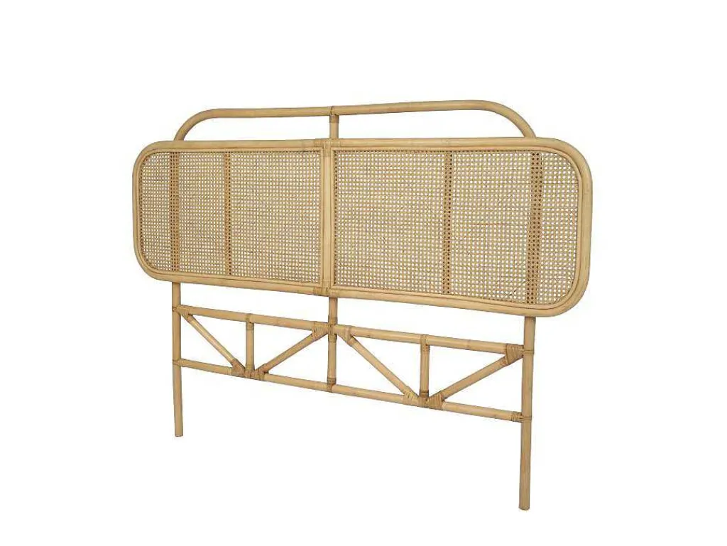 Hoofdeinde Van 160 Cm - Rotan - Naturel - Rouana-Vente-unique New