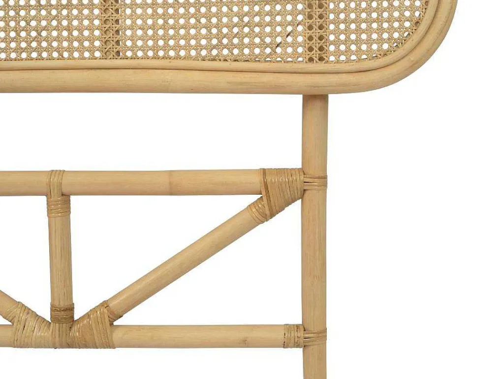 Hoofdeinde Van 160 Cm - Rotan - Naturel - Rouana-Vente-unique New