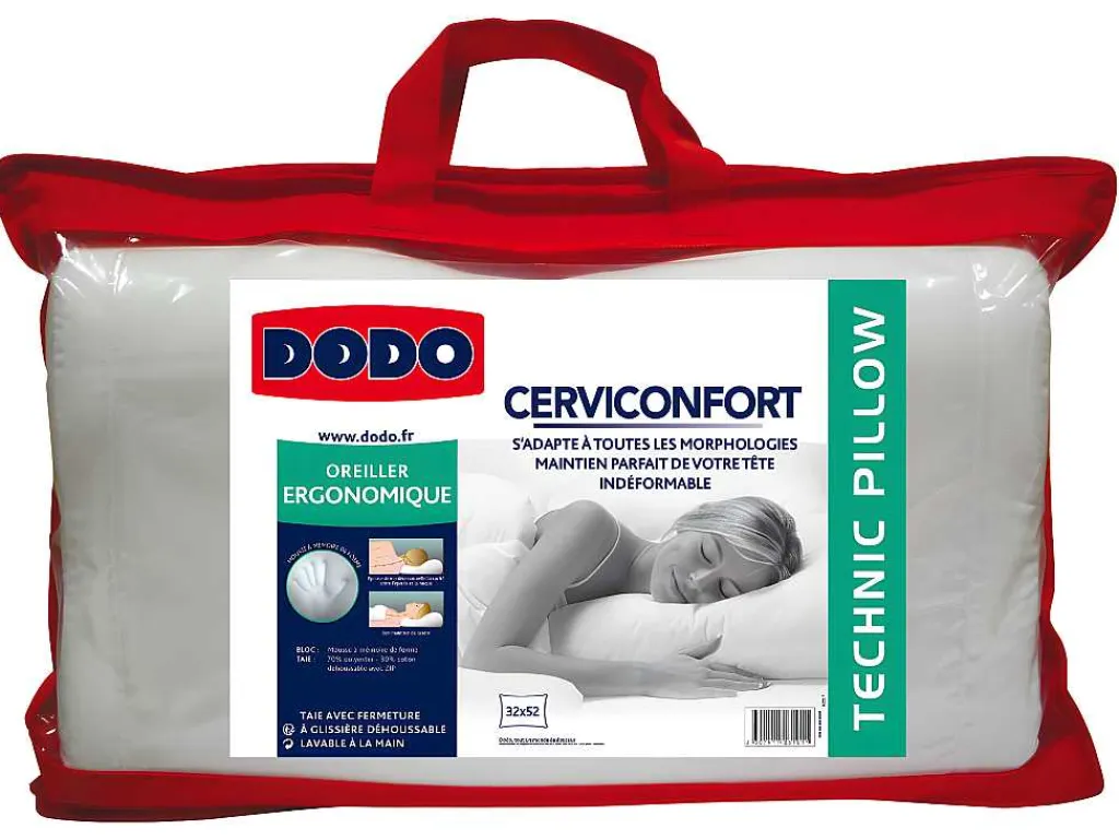Hoofdkussen Perfect Position Super Ondersteuning Onvervormbaar-DODO Outlet