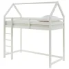Hoogslaper 90 X 190 Cm - Massief Grenen - Wit - Tarzia-Vente-unique Discount