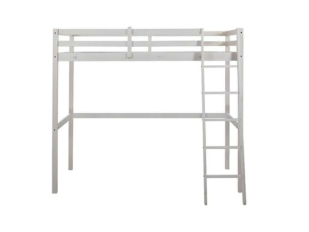 Hoogslaper Gedeon - 90 X 190 Cm - Massief Grenen - Gebleekt-Vente-unique Sale