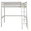 Hoogslaper Gedeon Ii - 140 X 190 Cm - Massief Grenen - Gebleekt + Matras-Vente-unique Discount