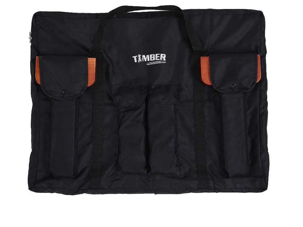Houten Reuze-Bordspel - 4 Op Een Rij - L79 X H72 Cm - Toupsi-Vente-unique Clearance