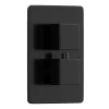 Inbouwdoucheset Met Thermostatische Mengkraan En Verstelbare Wandhouder - Mat Zwart - Terek-Shower & Design New
