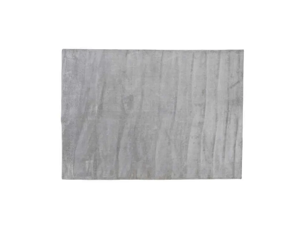 Indra Vloerkleed 300X200 Cm Viscose Grijs.-Vente-unique New
