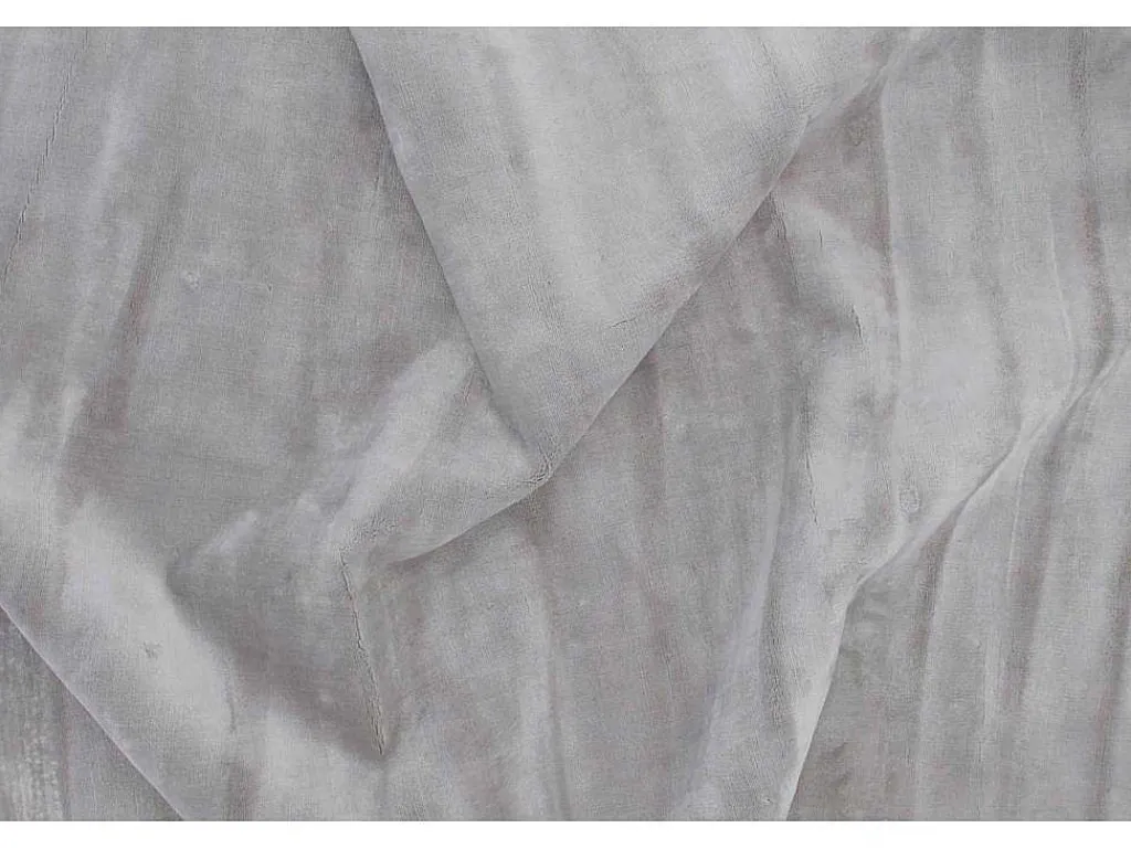 Indra Vloerkleed 300X200 Cm Viscose Grijs.-Vente-unique New