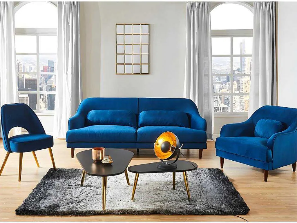 Industriele Lamp Movie - H37 Cm - Tweekleurig Goud En Zwart Van Het Merk Inside Art-OZAIA Discount