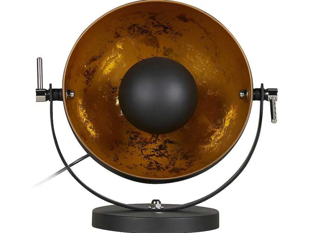 Industriele Lamp Movie - H37 Cm - Tweekleurig Goud En Zwart Van Het Merk Inside Art-OZAIA Discount