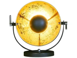 Industriele Lamp Movie - H37 Cm - Tweekleurig Goud En Zwart Van Het Merk Inside Art-OZAIA Discount