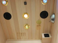 Infrarood Sauna 1 Plaats Osvald - L90 X D90 X H190 - 1350W-VOGUE SAUNA Clearance