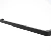 Inloopdouchescherm Met Handdoekhouder - 120 X 200 Cm - Mat Zwart - Gehard Glas - Kristen-Shower & Design New