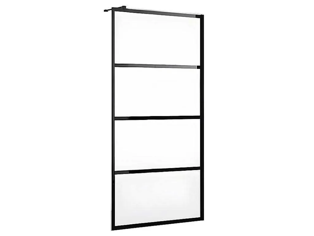 Inloopdouchewand Inaya In Industriele Stijl - 140X200 Cm-Shower & Design Outlet