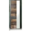 Irwin Kledingkast 2 Deuren, Grijs Matera Decor, Old Wood Decor.-Vente-unique Best