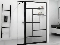 Italiaans Douchescherm In Industriele Stijl - 140 X 200 Cm - Sefana-Shower & Design Sale