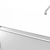 Italiaanse Douchewand Mat Zwart Met Spiegeleffect - 120 X 200 Cm - Zenado-Shower & Design Discount