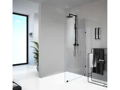 Italiaanse Douchewand Ronde Hoeken - 90 X 215 Cm - Airlie-Shower & Design Discount