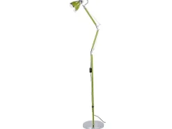 Jerona Vloerlamp, Groen, Chroom, 27,5X27,5X180 Cm,-EPIKASA Clearance
