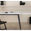Jimmy Eetkamertafel 90X150/240Cm Met Extra Plaat Hpl Wit.-Vente-unique Discount