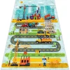 Junior 52105.801 Tapijt Wasbaar Bouwplaats Dieren Voor Kinderen Antisl 160X220 Cm-RugsX Outlet