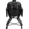Kamado-Houtskoolbarbecue Van Keramiek En Bamboe 67 X 85 X 120 Cm - Ayumi-Vente-unique Hot