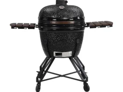 Kamado-Houtskoolbarbecue Van Keramiek En Bamboe 67 X 85 X 120 Cm - Ayumi-Vente-unique Hot