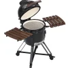 Kamado-Houtskoolbarbecue Van Keramiek En Bamboe 45 X 63 X 105 Cm - Izaki-Vente-unique Hot