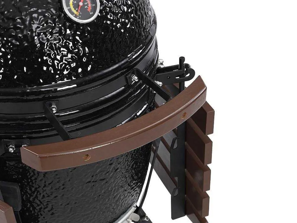 Kamado-Houtskoolbarbecue Van Keramiek En Bamboe 45 X 63 X 105 Cm - Izaki-Vente-unique Hot