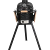 Kamado-Houtskoolbarbecue Van Keramiek En Bamboe 32 X 52 X 94 Cm - Eriko-Vente-unique Hot