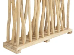 Kamerscherm Van Teakhout - B100 X D25 X H180 Cm - Naturel - Gayana-OZAIA Discount