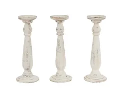 Kandelaar H360 (Set Van 3), Wit-Vente-unique Discount
