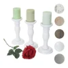 Kandelaar H361 (Set Van 3), Wit Gelakt-Vente-unique Best