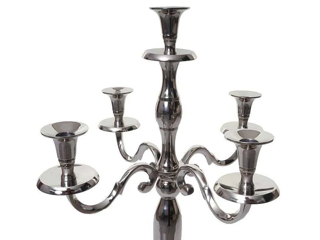 Kandelaar Mcw-D81 5-Armig, Kleur: Zilver-Vente-unique Discount