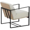 Kansas Fauteuil Offwhite.-Vente-unique Outlet