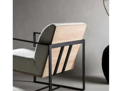 Kansas Fauteuil Offwhite.-Vente-unique Outlet