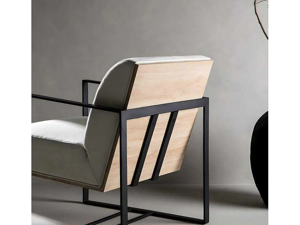 Kansas Fauteuil Offwhite.-Vente-unique Outlet