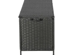 Kaplo Tuintoebehoor Kussen Opbergbox Met Wielen Zwart.-Vente-unique Hot