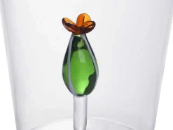 Karaf + Set Van 4 Glazen Met Cactus - Puntia-OZAIA Online